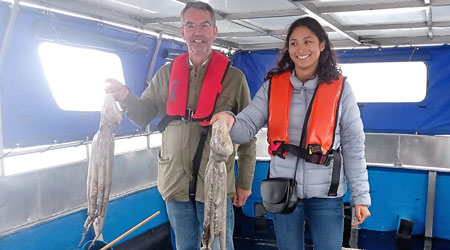Excursiones de pesca y con mariscadoras desde Vigo